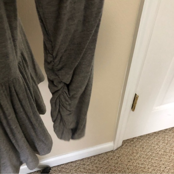 Grace Elements Open Cardigan Gathered Ruched Long Sleeves - Picture 2 of 5